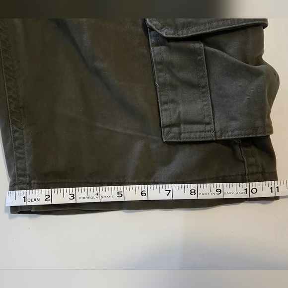 Amazon Essentials Dark Green Cargo Shorts Utility Army Green Shorts - Picture 14 of 16